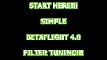 SUPER SIMPLE PID TUNING:  LOG AND LOOK AT NOISE | BETAFLIGHT 4.0