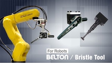 [NITTO KOHKI] Example of automated deburring with FANUC robot and Nitto Kohki air tools