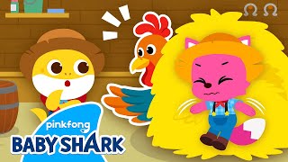 Guess the Animal in the Farm | Who are You? | Baby Shark Song and Story | Baby Shark Official