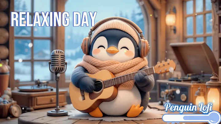 Relaxing Time ❄️🐧 Penguin Lofi ☕ | 1 Hour Café Music 🎶 Cozy & Relaxing | Cute & Chill Vibes ❤️