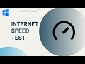 Internet speed test  sites to check internet speed