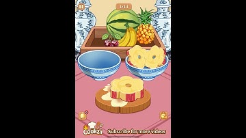 【Cookzii】Level 19 Tanghulu #gameplay #walkthrough #asmr #cookingdom #cooking #games #iosgames