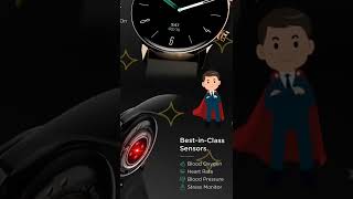 Pebble Cosmos Luxe Smartwatch Round Dail Amoled Display Luxury Watch Price ??