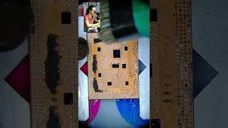 Remove the intact A19 Pro and make a reballing stencil.