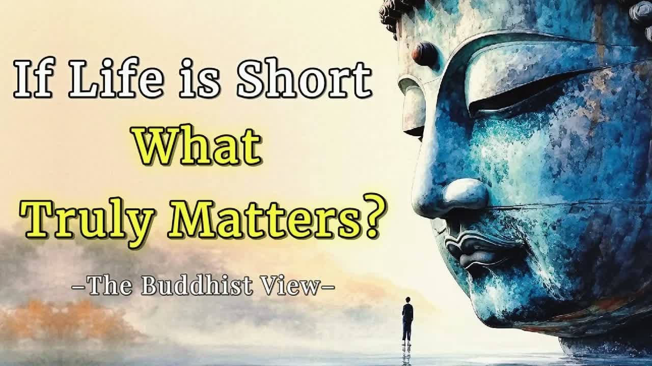 If Life is So Short, What Truly Matters？ A Buddhist Wisdom