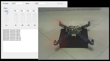 Arduino based Quadcopter - Wireless communication tests