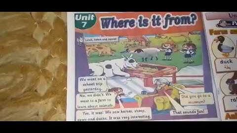 Connect Plus Primary 2  UNIT 7( Where is it from?)part 1  كونكت بلس الصف الثانى الوحده ٧ الجزء الاول