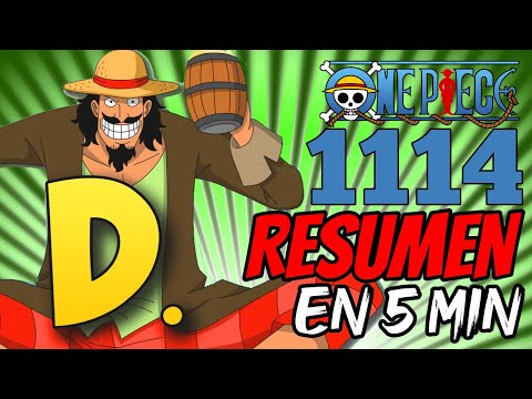 🥇One Piece 1114 Manga RESUMEN en 5 Minutos
