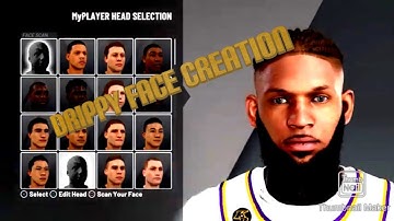 New best Drippy face creation NBA2k20|Look like a cheeser $