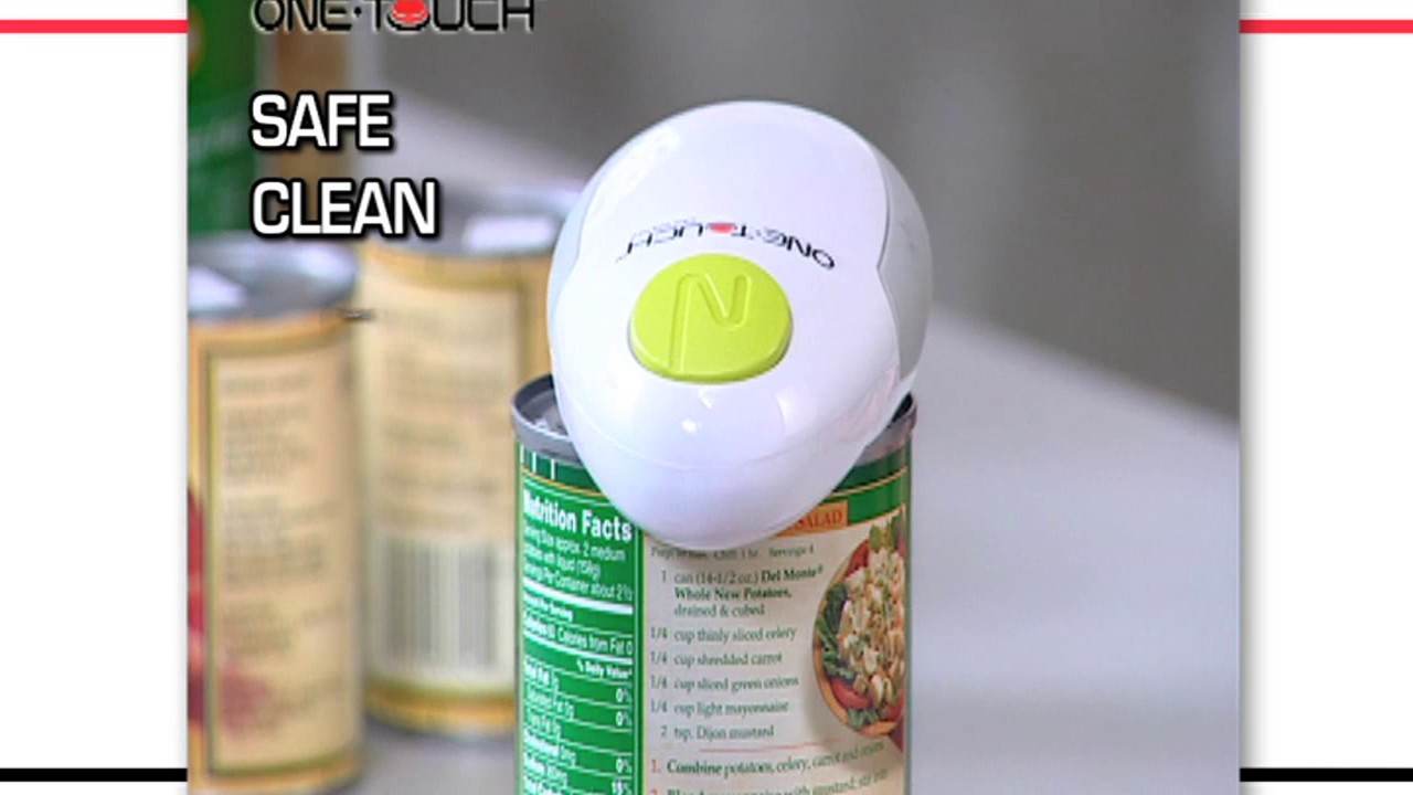 One Touch Can Opener by Sharper Image