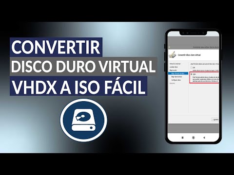 Cómo Convertir Disco Duro Virtual VHDX a ISO Fácilmente
