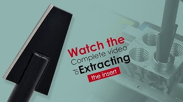 Extraction/Removal Tool for Wire Thread Inserts (Helicoil)- Change your Damaged wire thread insert