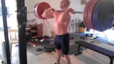 355 lb Front Squat 3 second pause