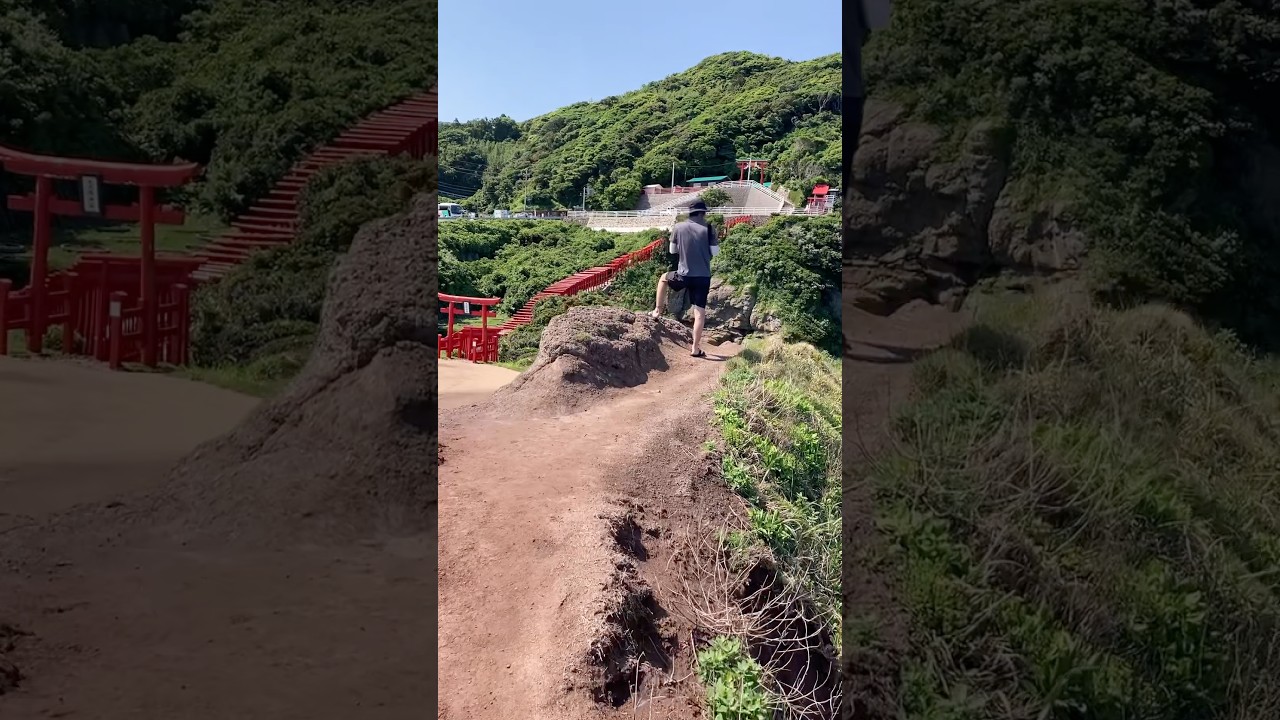 山口県 元乃隅神社 千本鳥居