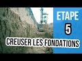 Comment creuser des fondations pour construire - Etape 5