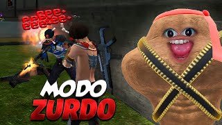 Probé Jugar en MODO ZURDO en Free Fire☠️ (ME BANEAN POR HACKER👺)