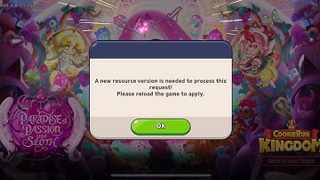 Fix Cookie Run kinggdom A New resource version is needed to process this request problem update