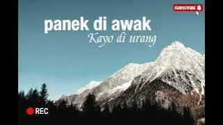 Panek di awak kayo di urang -franz ft fauzana (slowed - reverb)