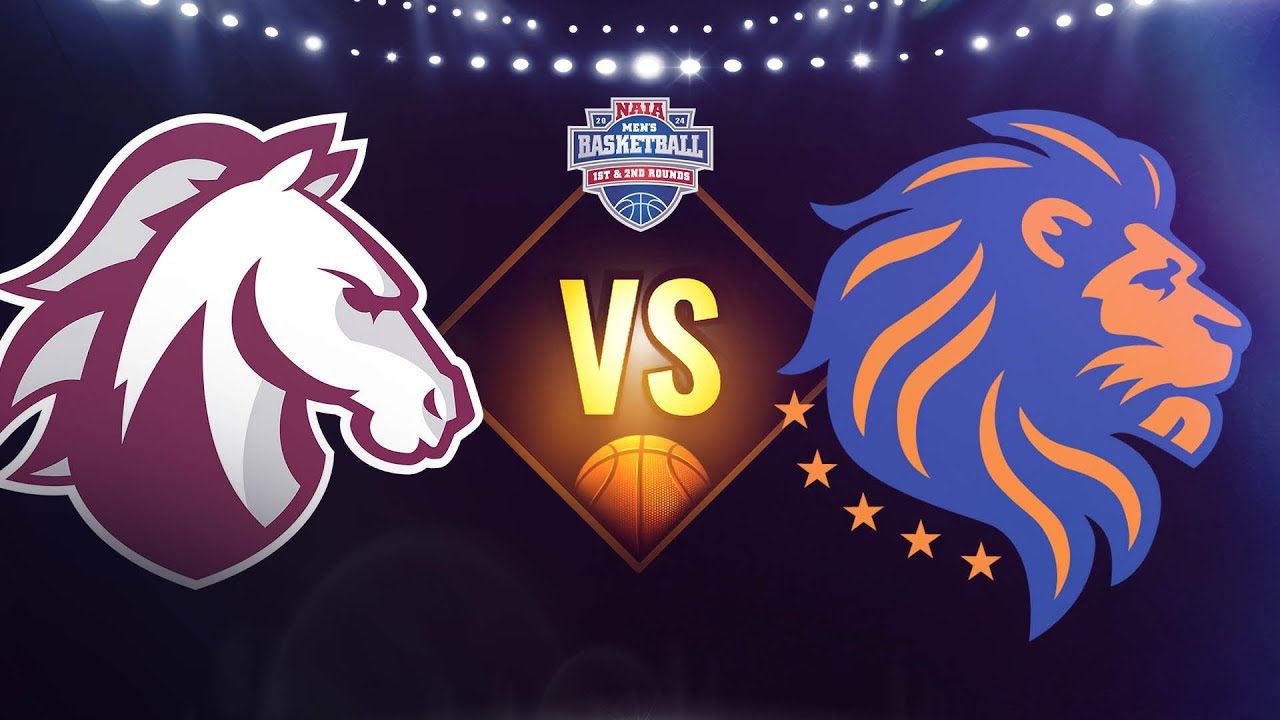 Evangel vs Florida Memorial NAIA Men's Basketball National Tournament