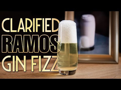 Is this the hardest cocktail to clarify? | How to clarify the Ramos Gin Fizz