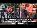 Alisher Uzoqov va Jahongir Poziljonovdan "suv jangi"!!!