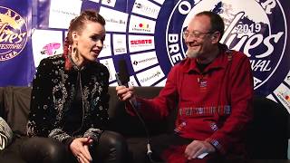 Erja Lyytinen - Brezoi Blues 2019 🇹🇩 (interviu)