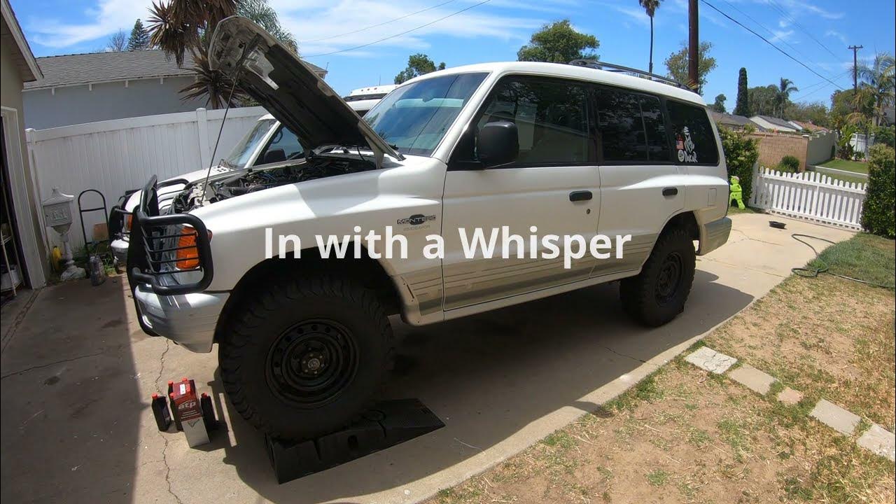 How to change transmission fluid and filter Mitsubishi Montero gen 2.5