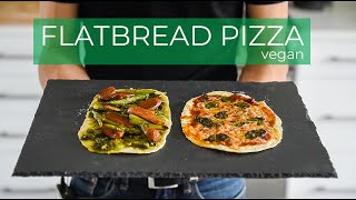 How to make Flatbread Pizza AT HOME | COOKING IN QUARANTINE