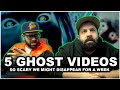 5 GHOST Videos So SCARY I DISAPPEARED For A WEEK *REACTION!!