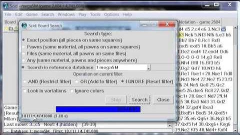 Learn chess openings using SCID free software