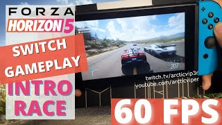 Forza Horizon 5 - Nintendo Switch Gameplay: Intro Race - 60 FPS
