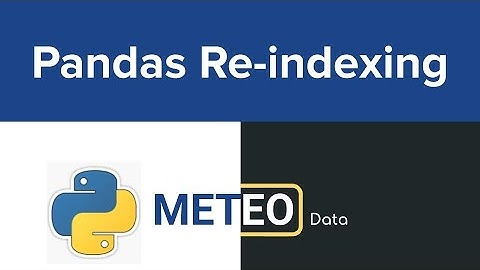 Re-index Pandas DataFrame Simply | Python Beginner Tutorial | #shorts #short #shortvideo