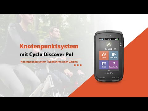 Mio Cyclo Discover Pal: Freizeit-Fahrrad-Navi für Radtouren mit