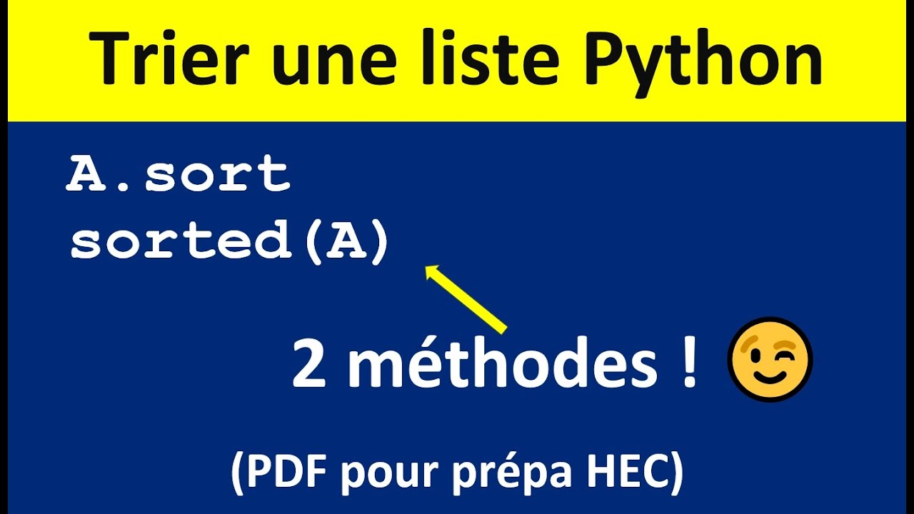 Liste Dans Liste Python
