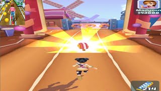Subway Princess Runner Running In Candy Land screenshot 5