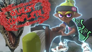 Hunting Monsters with the OCTOBRUSH in Splatoon 3