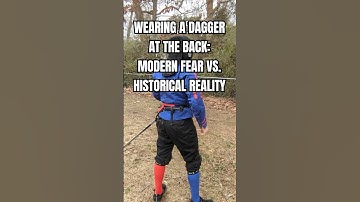 Wearing a Dagger at the Back: Modern Fear vs. Historical Reality