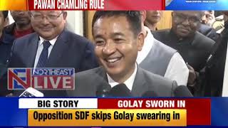 Historic day for Sikkim; SKM supremo PS Golay takes oath as Chief Minister