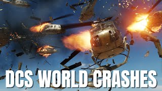 Ridiculous Helicopter Formations, Takedowns & More! V36 | DCS World 2.7 Modern Flight Sim Crashes screenshot 5