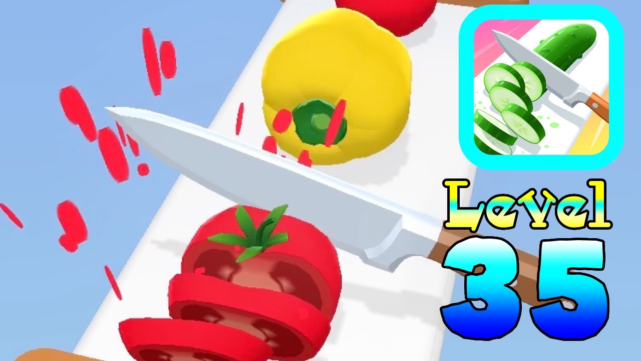 Perfect Slices Gameplay level 35 Best Hyper Casual Games and offline Mobile Games