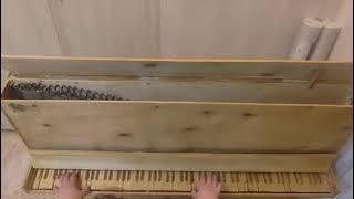 Fallen down on my handmade piano!