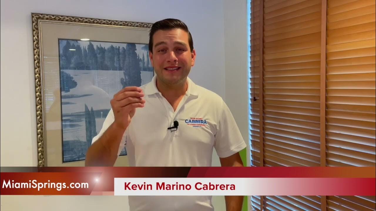 Kevin Marino Cabrera Interview 2 at the Miami Springs Golf and Country Club YouTube
