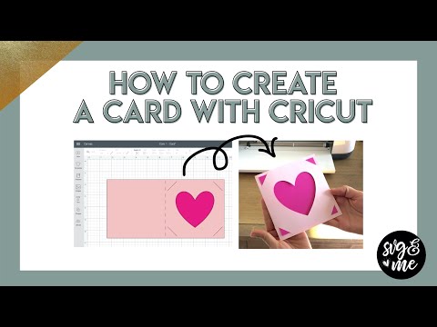 Cricut Design Space Card Tutorial for Beginners!
