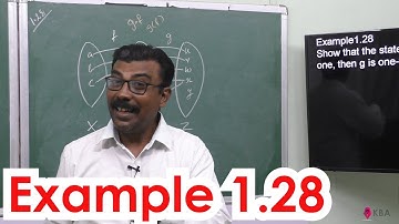 28. Maths | Sets, Relations & Functions | Example 1.28