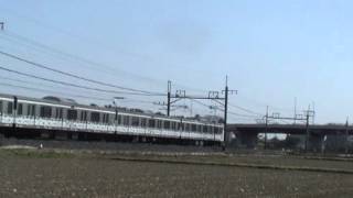 試9903M 209系Mue-Train ワシクリにて