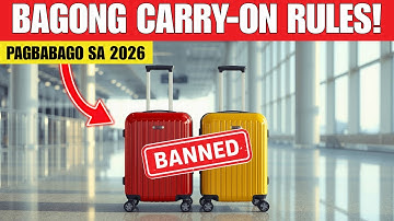 WARNING: Bagong Carry-On Rules sa 2026 (Marami ang Mahuhuli sa TSA!)