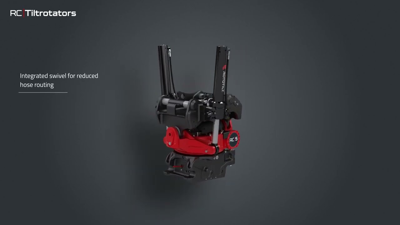Rototilt RC9 – For large excavators weighing between 32-43 tonnes