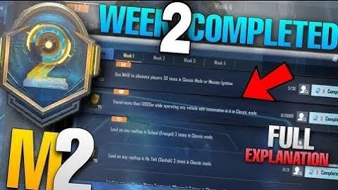 C1S1 WEEK 1 ROYAL PASS MISSION EXPLAINED 🔥 M2 ROYALE PASS MISSIONS 🔥 BGMI ROYAL PASS MISSION WEEK 1