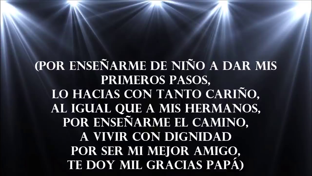 Los Originales De San Juan Mil Gracias Papa Letra Para El Dia Del Padre Youtube Los Originales De San Juan Mil Gracias Papa Letra Para El Dia Del Padre Youtube