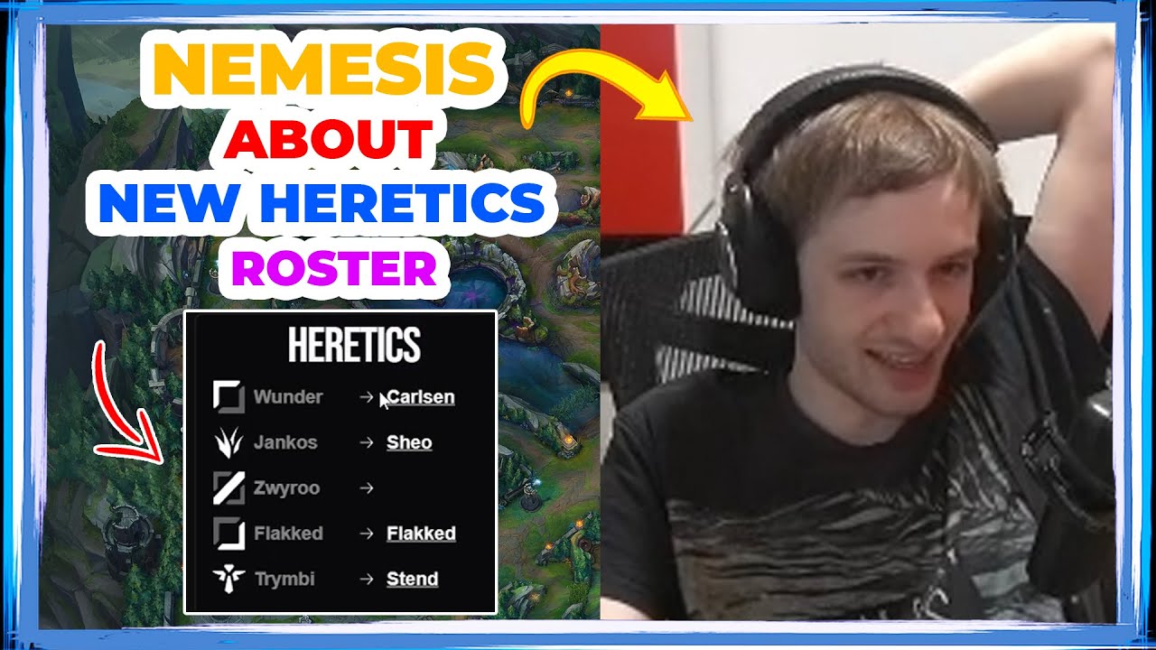 Nemesis About NEW HERETICS ROSTER for 2025 🤔